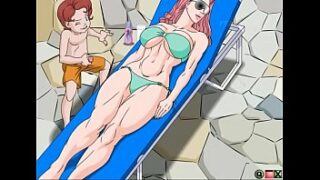 Hündin in Cartoon-porno-Hentai mit Fummeln mit brandneuen