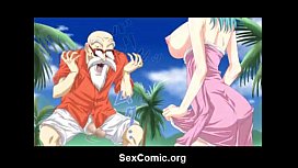 Kostenlose Hentai-videos mit Master Kame und Bulma