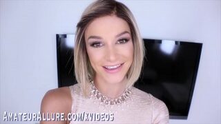 Blondes Kätzchen bei xxx sexy hämmern Pussy