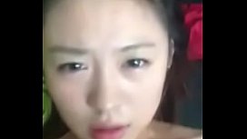 Nackte chinesische Mädchen, die Sex haben